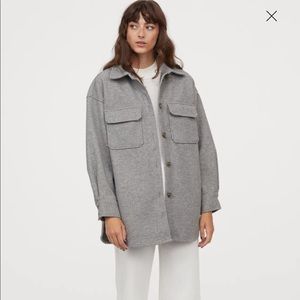H&M || Jersey Shirt Jacket